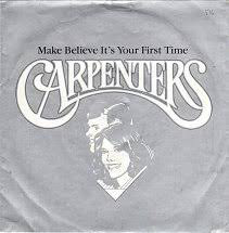 Carpenters - Make Believe It's Your First Time - Used Vinyl Record 7" image 1
