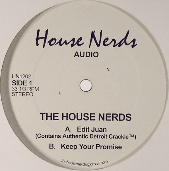 House Nerds - Edit Juan / Keep Your Promise - Vinyl Record 12" image 1