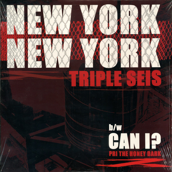Triple Seis - New York, New York / Can I? - Used Vinyl Record 12" image 1