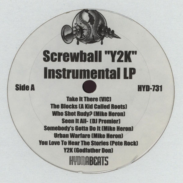 Screwball - "Y2K" Instrumental LP - Vinyl Record image 1