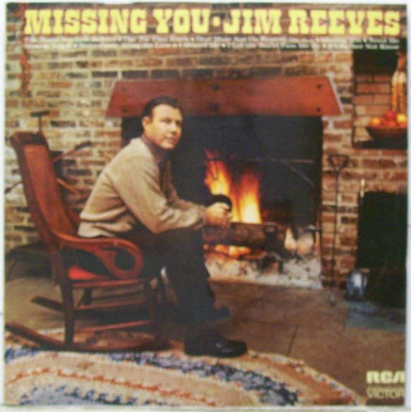 Jim Reeves - Missing You - Used Vinyl Record image 1