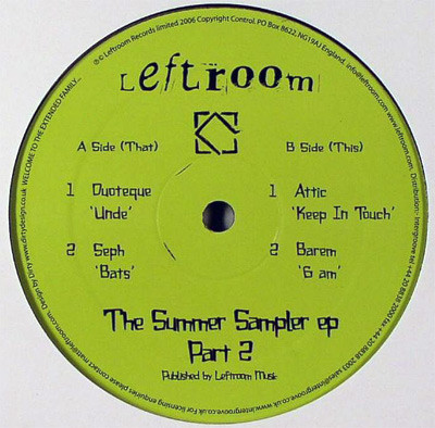 Various - Summer Sampler EP (Part 2) - Used Vinyl Record 12" image 1