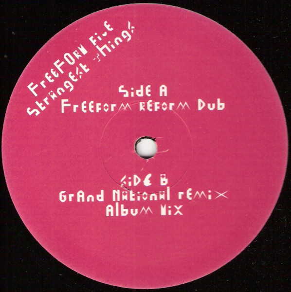 Freeform Five - Strangest Things (Promo 1) - Used Vinyl Record 12" image 1
