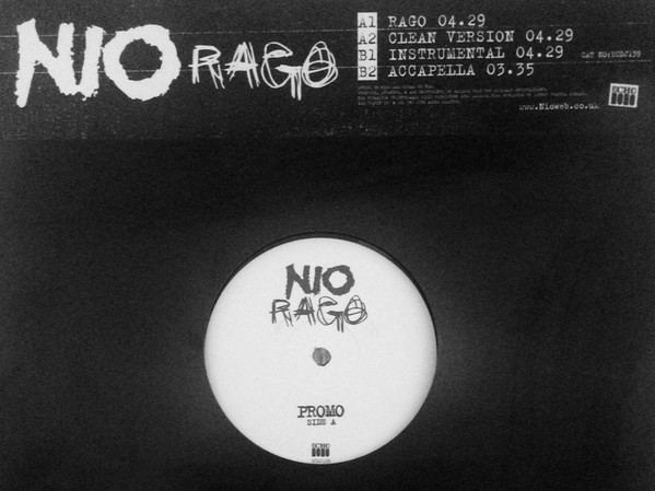 Nio - Rago - Used Vinyl Record 12" image 1