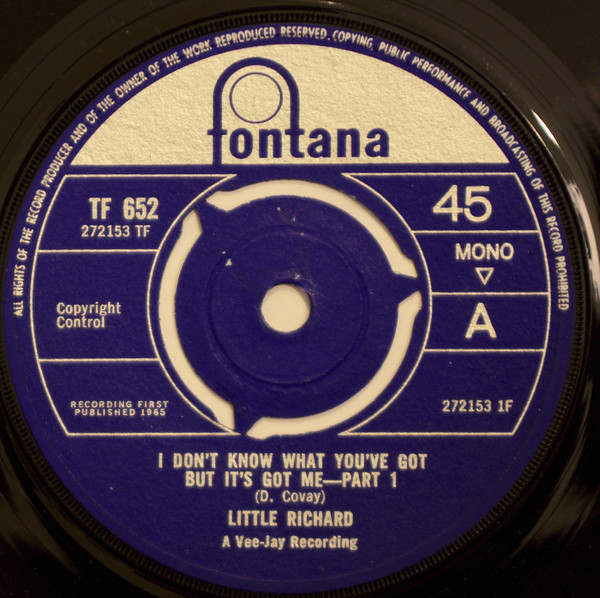Little Richard - I Don't Know What You've Got But It's Got Me - Used image 1