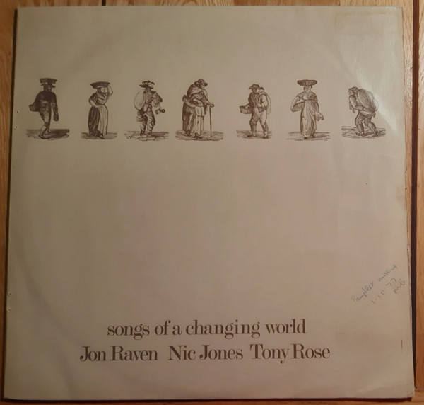 Jon Raven - Songs Of A Changing World - Used Vinyl Record image 1
