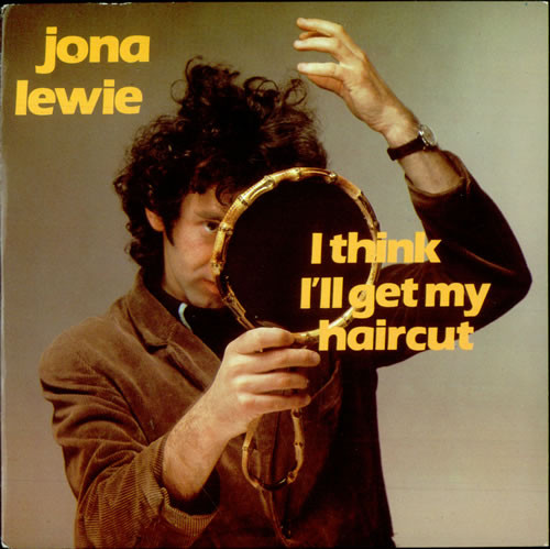 Jona Lewie - I Think I'll Get My Hair Cut - Used Vinyl Record 7" image 1