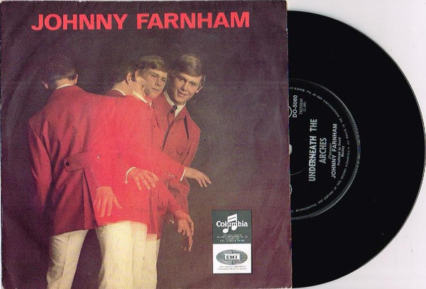 John Farnham - Underneath The Arches - Used Vinyl Record 7" image 1