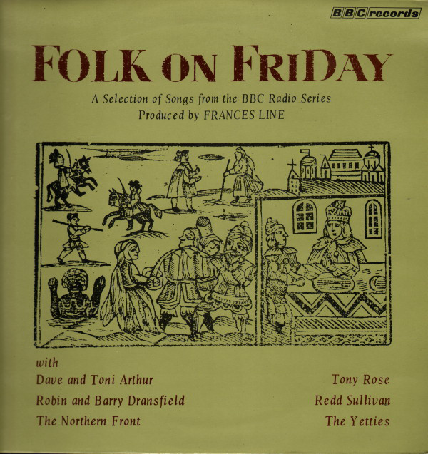 Various - Folk On Friday - Used Vinyl Record image 1
