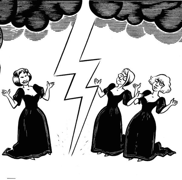 Strange Ladies - Used Vinyl Record 10" image 1