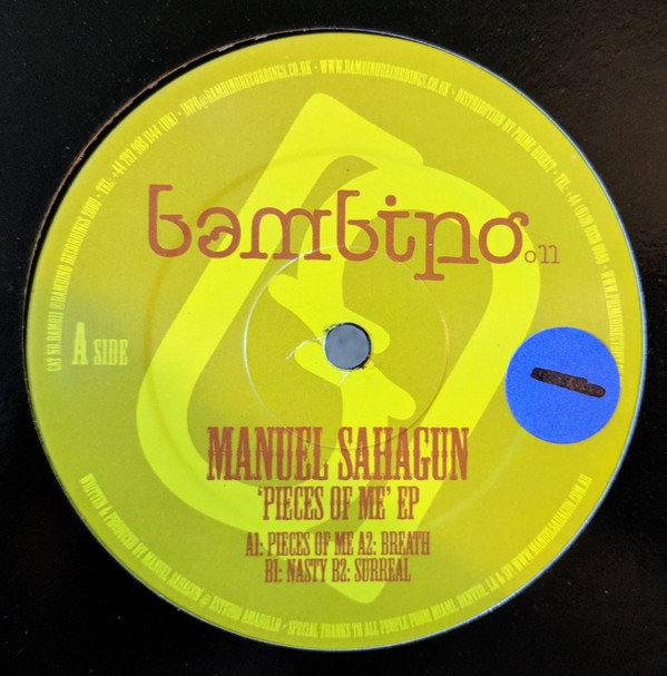 Manuel Sahagun - Pieces Of Me EP - Vinyl Record 12" image 1