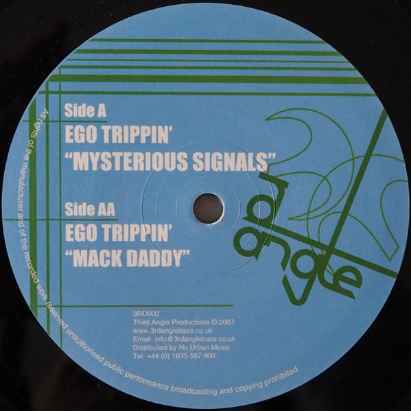 Ego Trippin' - Mack Daddy / Mysterious Signals - Vinyl Record 12" image 1