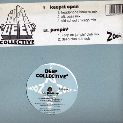 Deep Collective - Keep It Open / Jumpin' - Used Vinyl Record 12" image 1