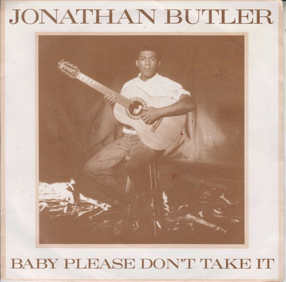 Jonathan Butler - Baby Please Don't Take It - Used Vinyl Record 7" image 1