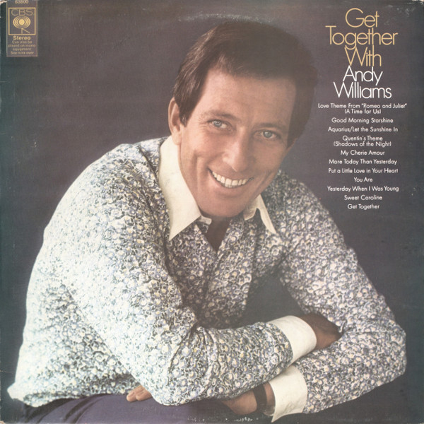 Andy Williams - Get Together With - Used Vinyl Record image 1