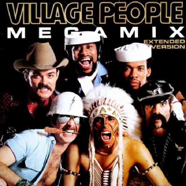 Village People - Megamix - Used Vinyl Record 7" image 1