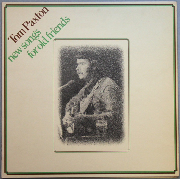 Tom Paxton - New Songs For Old Friends - Used Vinyl Record image 1