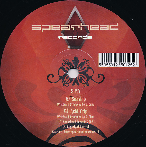 S.P.Y. - Sunship / Acid Trip - Vinyl Record 12" image 1