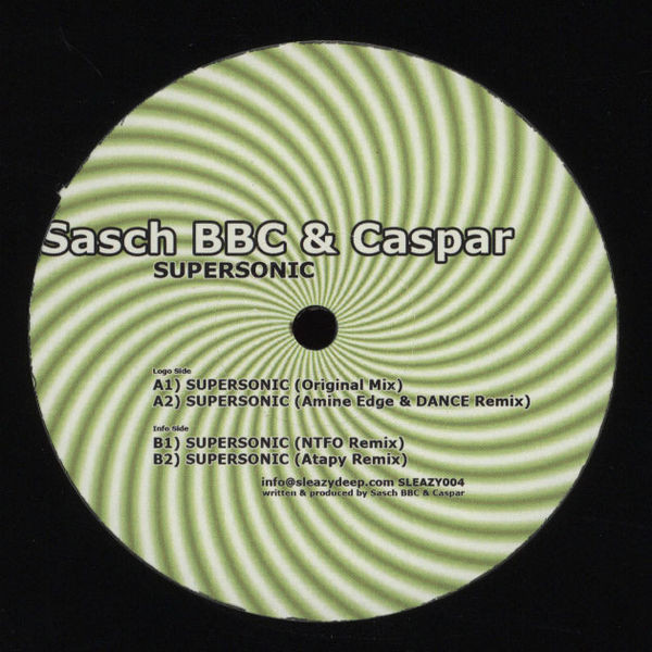 Sasch BBC - Supersonic - Vinyl Record 12" image 1