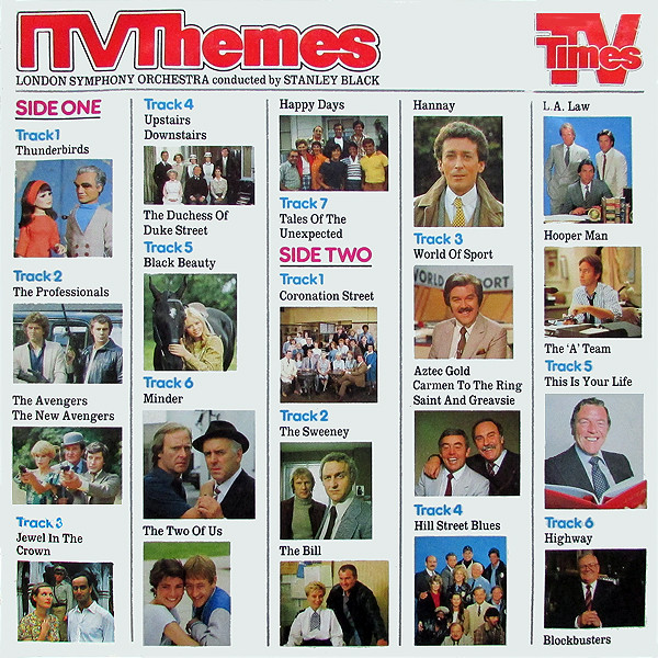 London Symphony Orch - ITV Themes - Used Vinyl Record image 1