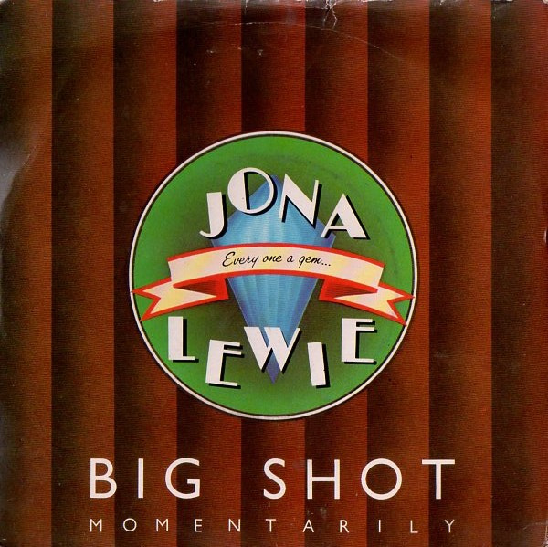 Jona Lewie - Big Shot - Momentarily - Used Vinyl Record 7" image 1
