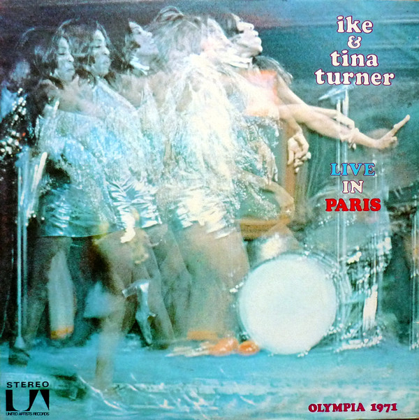 Ike & Tina Turner - Live In Paris - Used Vinyl Record image 1