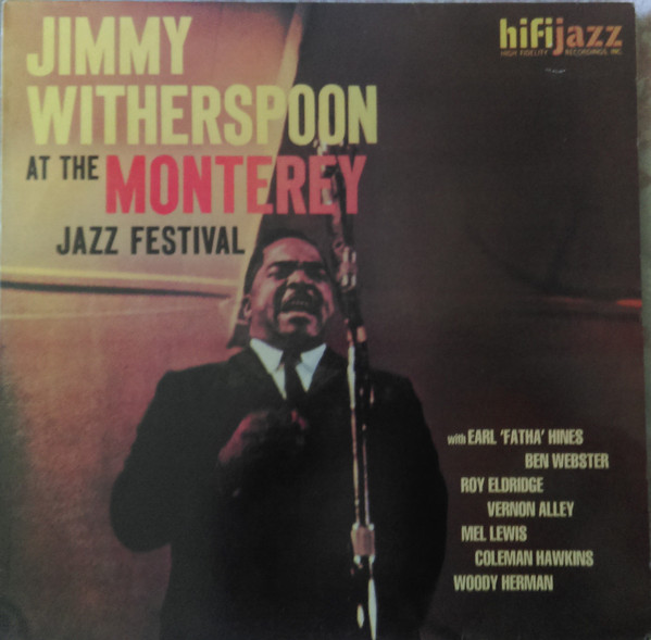 Jimmy Witherspoon - At The Monterey Jazz Festival - Used Vinyl Record image 1