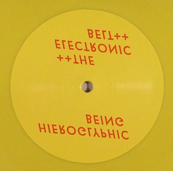 Hieroglyphic Being - Electronic Belt - Vinyl Record 12" image 1