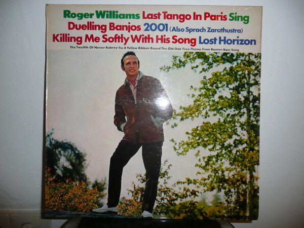 Roger Williams - - Last Tango In Paris - Used Vinyl Record image 1