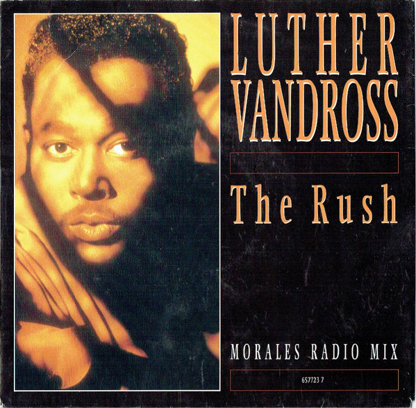 Luther Vandross - Rush - Used Vinyl Record 7" image 1
