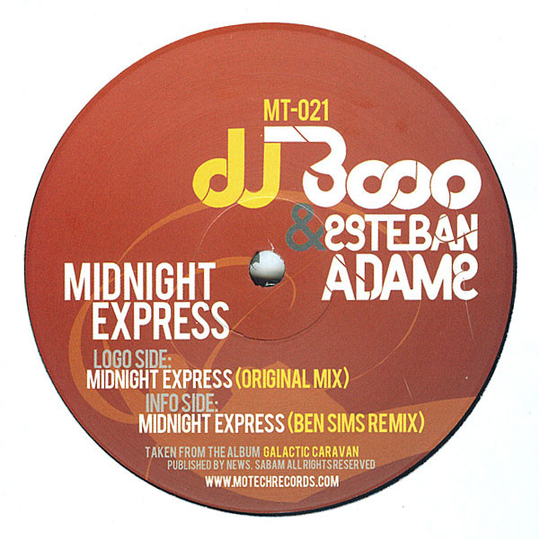 DJ 3000 - Midnight Express - Vinyl Record 12" image 1