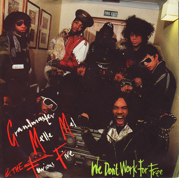 Grandmaster Melle Me - We Don't Work For Free - Used Vinyl Record 7" image 1