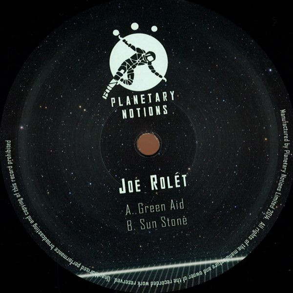 Joe Rolet - Green Aid / Sun Stone - Vinyl Record 12" image 1