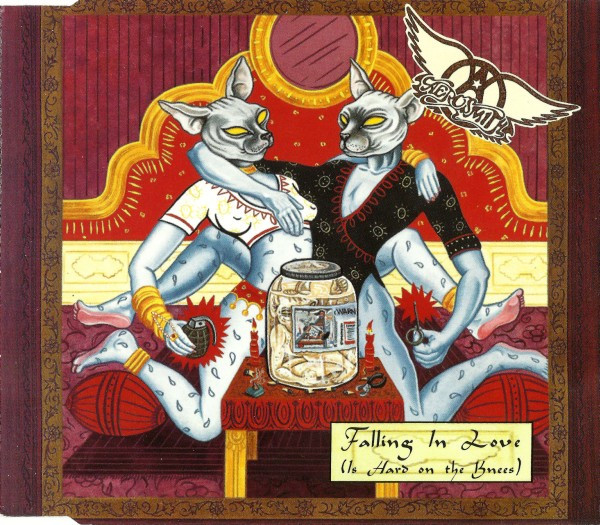 Aerosmith - Falling In Love (Is Hard On The Knees) - Used CD image 1