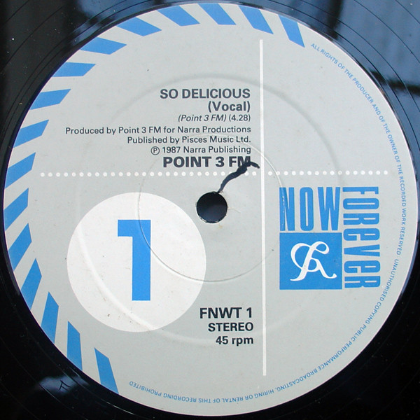 Point 3 FM - So Delicious - Used Vinyl Record 12" image 1