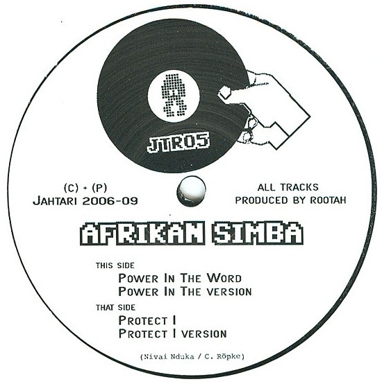 Afrikan Simba - Power In The Word - Vinyl Record 12" image 1