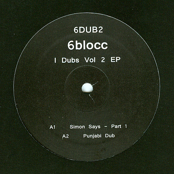 6Blocc - I Dubs Vol 2 EP - Vinyl Record 12" image 1