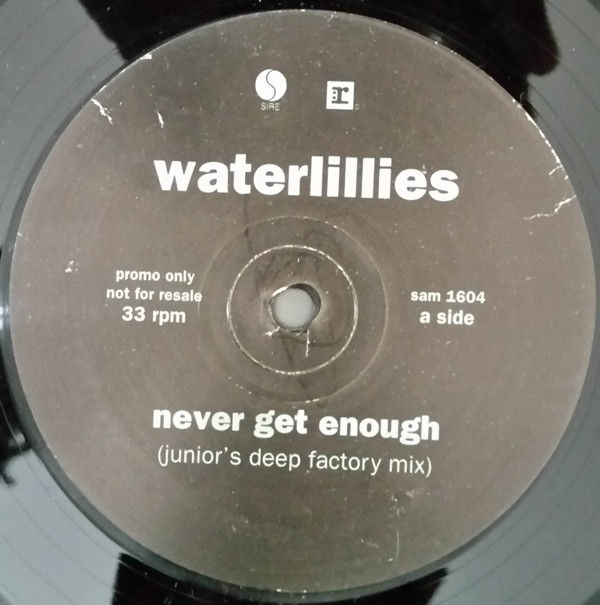 Waterlillies - Never Get Enough - Vinyl Record 12" image 1