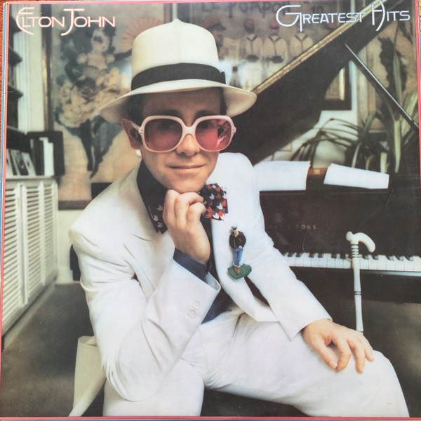 Elton John - Greatest Hits - Used Vinyl Record image 1