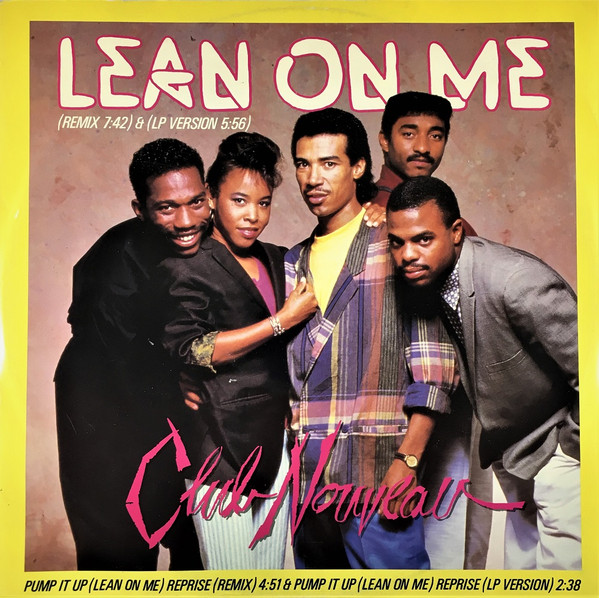 Club Nouveau - Lean On Me - Used Vinyl Record 12" image 1