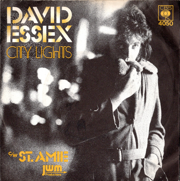 David Essex - City Lights - Used Vinyl Record 7" image 1