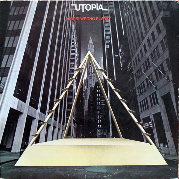 Utopia - Oops! Wrong Planet - Used Vinyl Record image 1