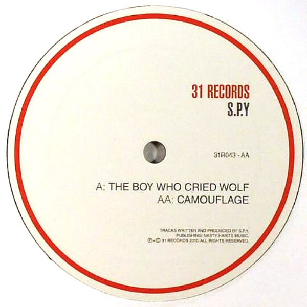S.P.Y. - Boy Who Cried Wolf / Camouflage - Vinyl Record 12" image 1