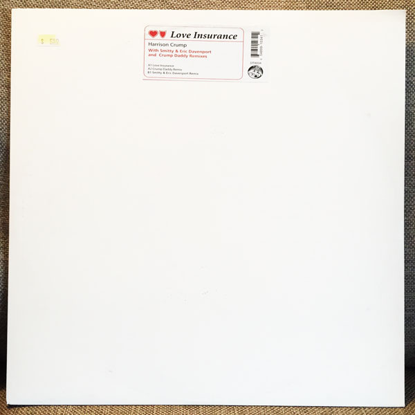 Harrison Crump - Love Insurance - Used Vinyl Record 12" image 1