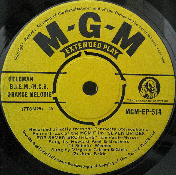 Various - Seven Brides For Seven Brothers (No. 2) - Used Vinyl Record image 1