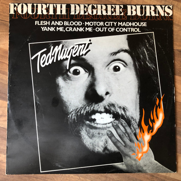 Ted Nugent - Fourth Degree Burns - Used Vinyl Record 12" image 1