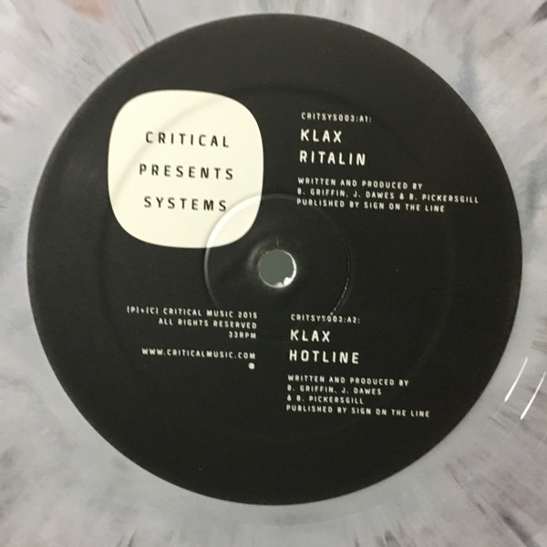 Klax - Critical Presents: Systems 003 - Vinyl Record 12" image 1