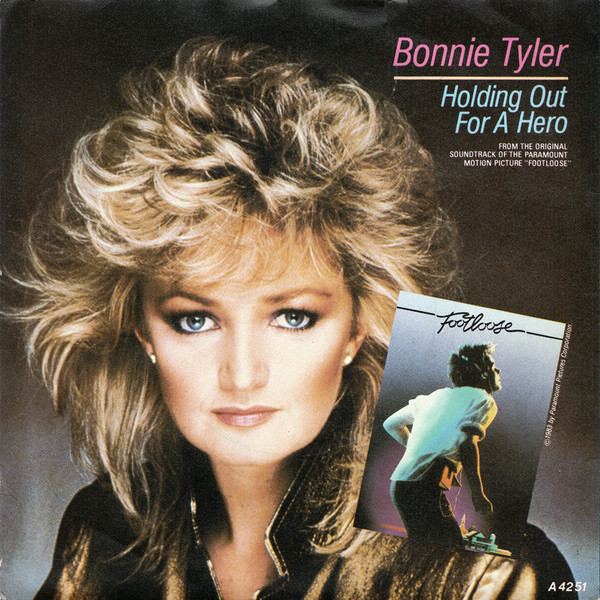 Bonnie Tyler - Holding Out For A Hero - Used Vinyl Record 7" image 1