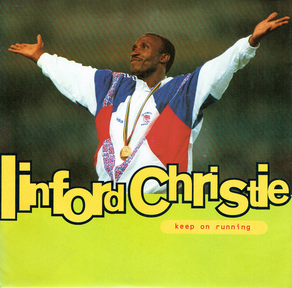 Linford Christie - Keep On Running - Used Vinyl Record 7" image 1