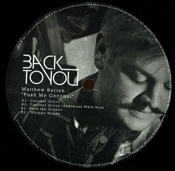 Matthew Burton - Push My Coconut - Vinyl Record 12" image 1